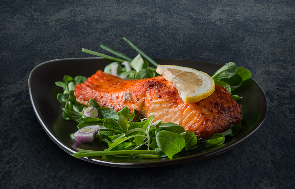 Atlantic Salmon cooked