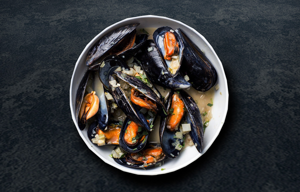 Black Mussel cooked